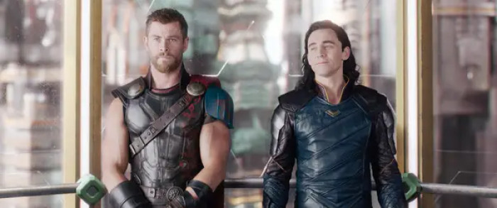 In Thor: Ragnarok, Taika Waititi conceptualized a flashback to Loki and Thor's youth in the 1980s.