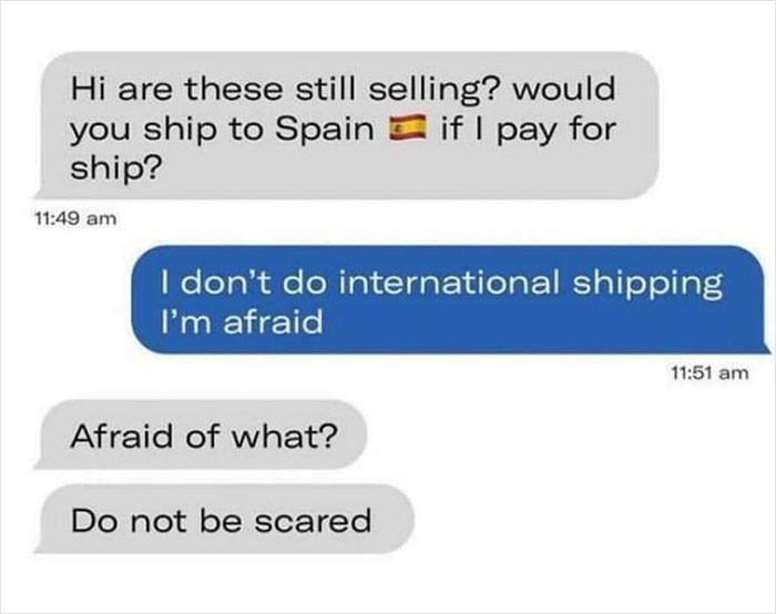 49. Be not afraid 👁️