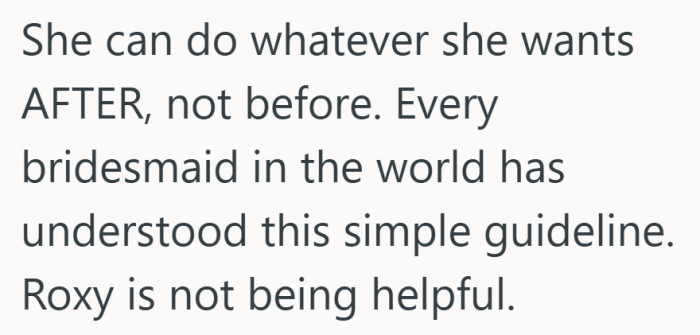 To some, this is just basic wedding etiquette that got overlooked.