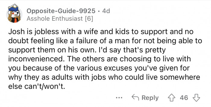 “I'd say that's pretty inconvenient.”