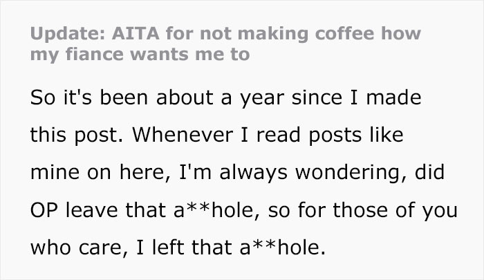 A year later, we have an update