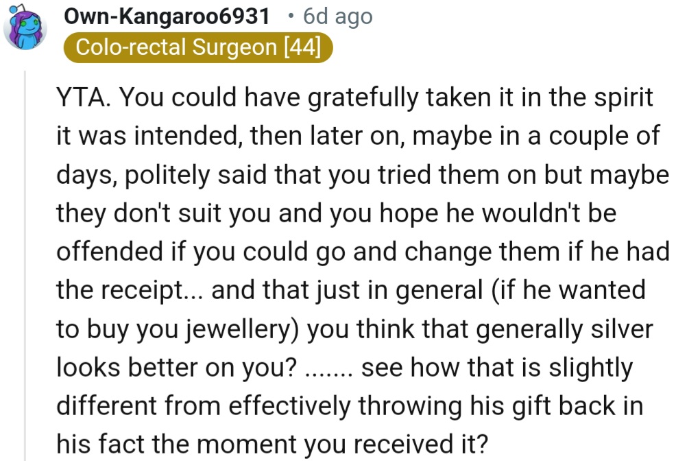 Check out some interesting comments we've gathered from the Reddit community;