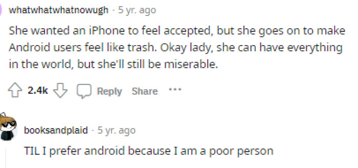 People immediately flocked to the comments and cracked jokes about this person's post and all the funny things she asked for.