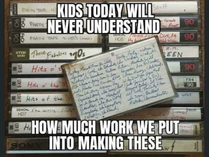 "Oh Yes, Those Were The Days"