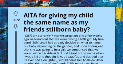 Expectant Mother Insists on Naming Baby After Friend's Stillborn Child, Igniting Heartbreaking Conflict