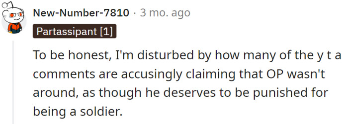 The OP Did the Best He Could