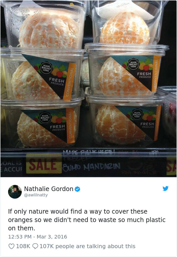3. If only nature could shield these oranges.