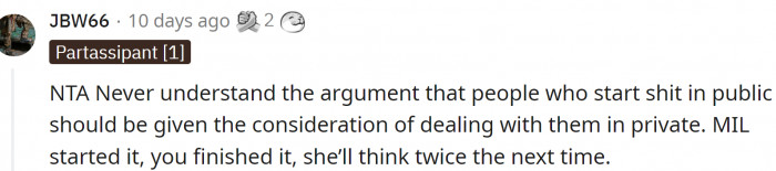 If you start calling someone out in public, be prepared to face the consequences