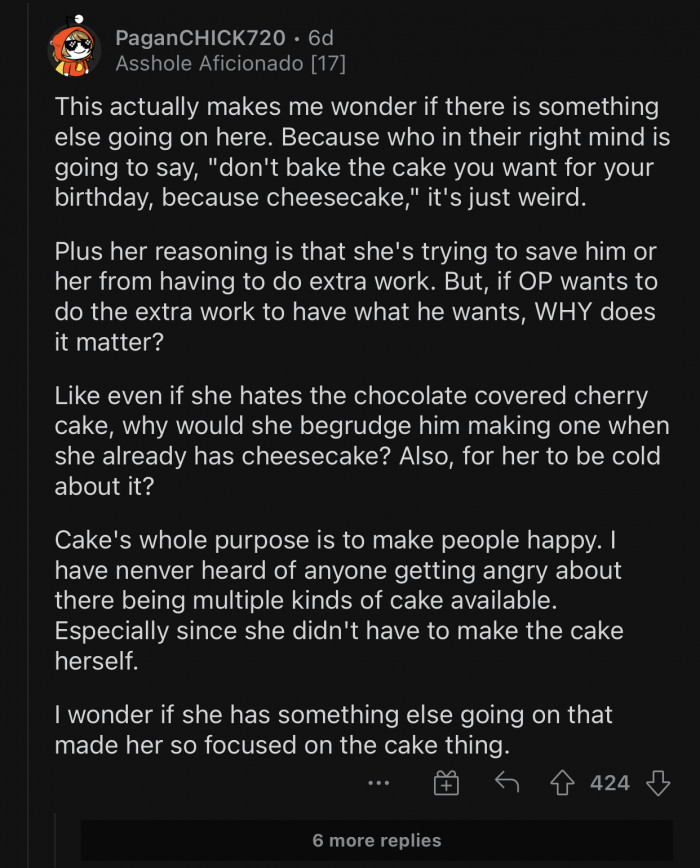 OP wants to do the extra work, but she's still not okay with that.