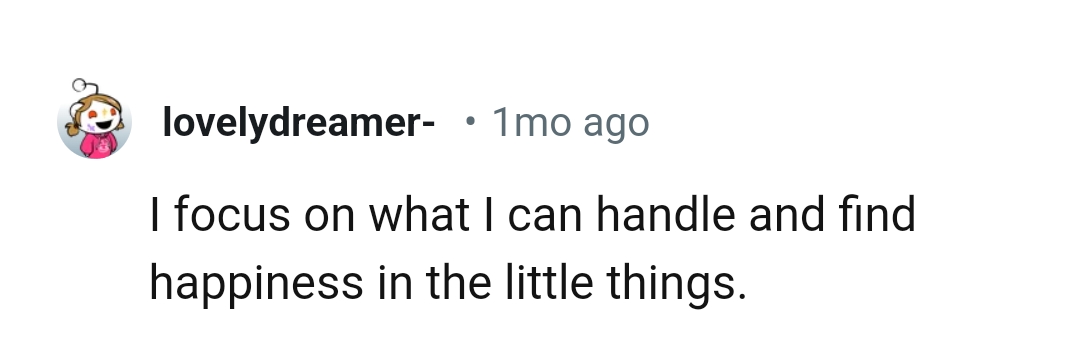 The Happiness in Little Things