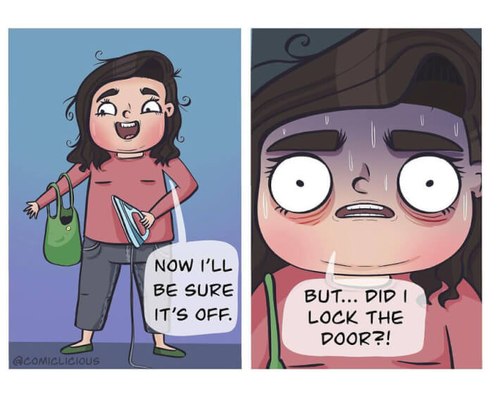 2. Did I lock the door?