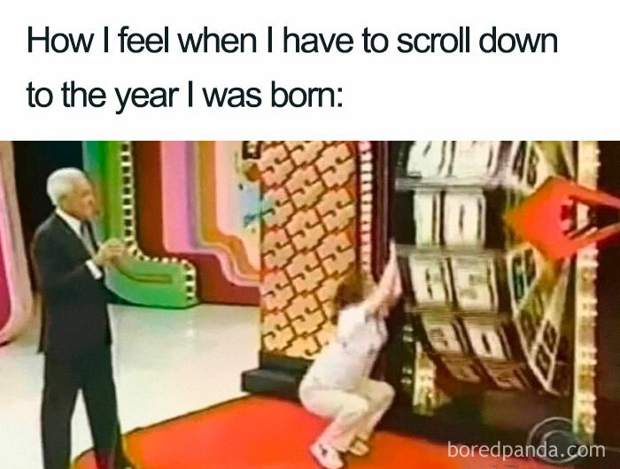 11. Navigating down to the year of birth