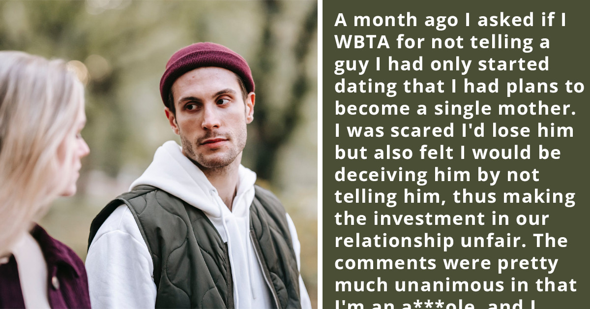 Woman Tells Her New Boyfriend About Her Plans to Become a Single Mother Despite Her Fear That He Would Leave; It Goes Better Than Planned