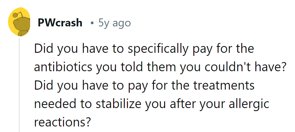 Buying meds they're allergic to: a costly gamble. Stabilizing treatments? Just salt in the wound!