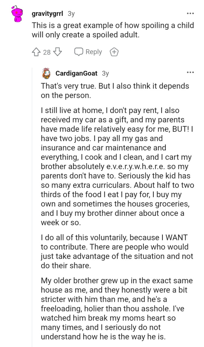 It all depends on the person