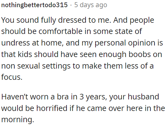 The kids should see non-sexual nudity to reduce its significance.