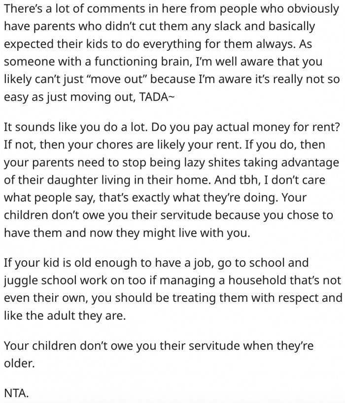 3. Parents should accord respect to their children.