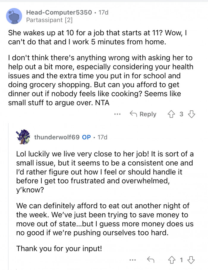 Eating out every now and then is an easy solution to this problem.