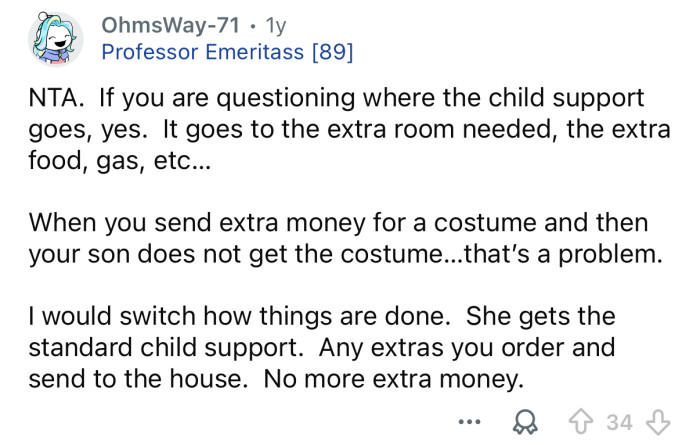 In future, shop online and have it delivered to the house.