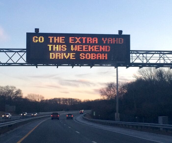 "Rhode Island Highway Signs Are On Point"