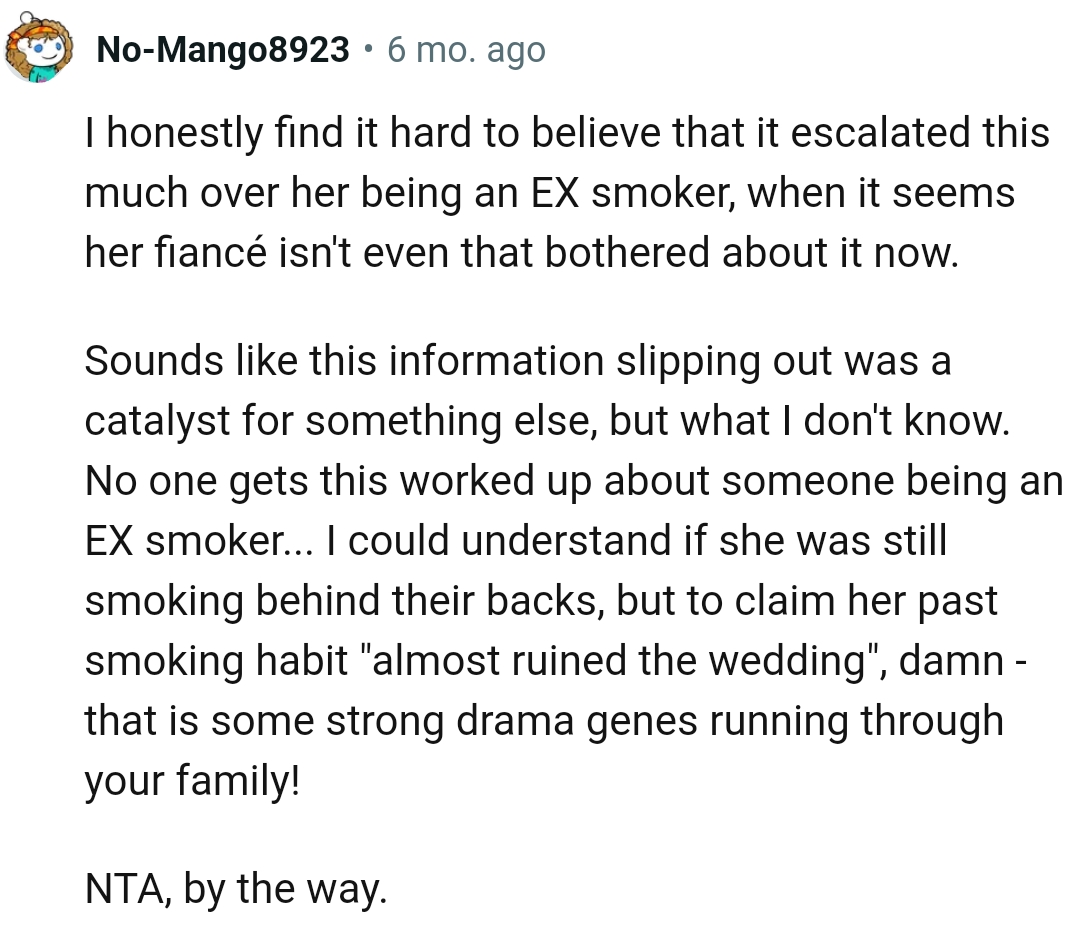 That Is Some Strong Drama Genes