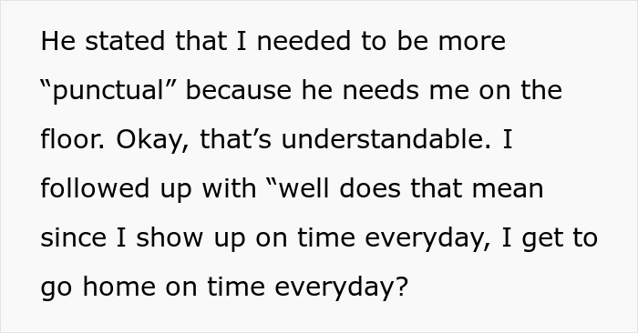 I Needed to Be More Punctual