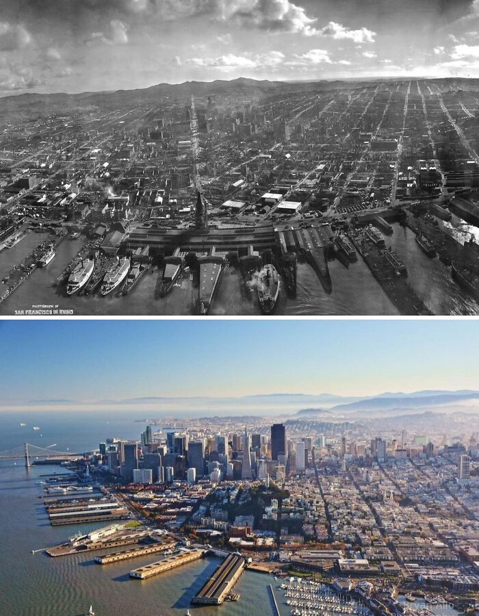 San Francisco 1906 vs. 2021