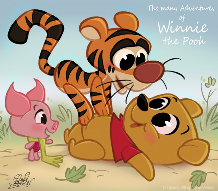 30. The Chibi Style Version of The Many Adventures of Winnie the Pooh