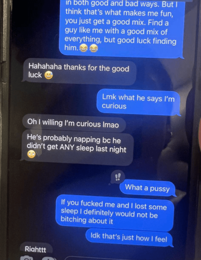 16. He's probably napping because he didn't get any sleep last night