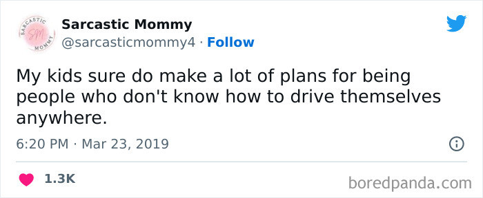 Musings of a parent who drives.