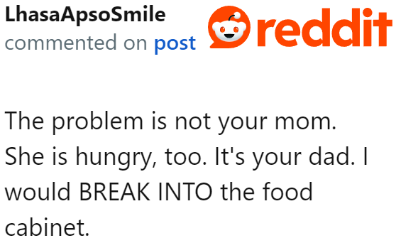 Breaking into the cabinet would be justifiable.