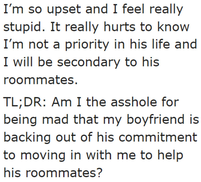 She's mad at him for breaking the deal.