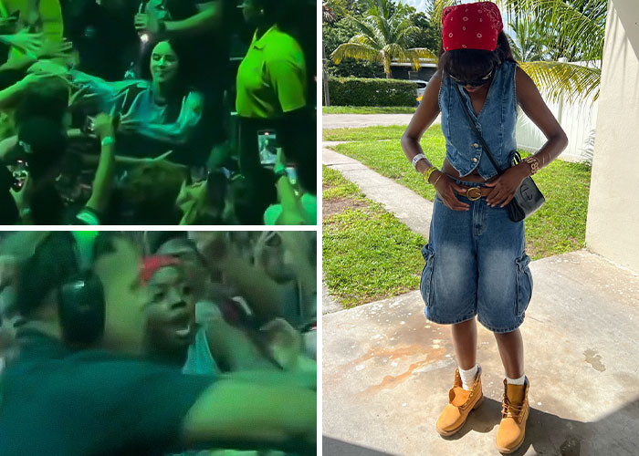 15. Channel your inner rebel with the Red Bandana Girl look