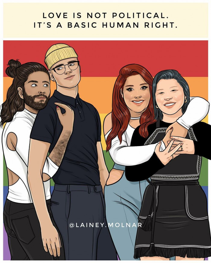 16. Love is simply a basic human right