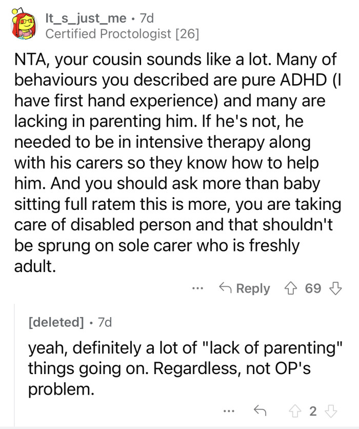 OP should ask for more than the usual rate for babysitting because they are expecting her to do more than that.