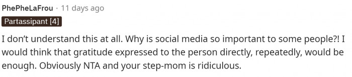 Some people really just want the attention and recognition publicly.