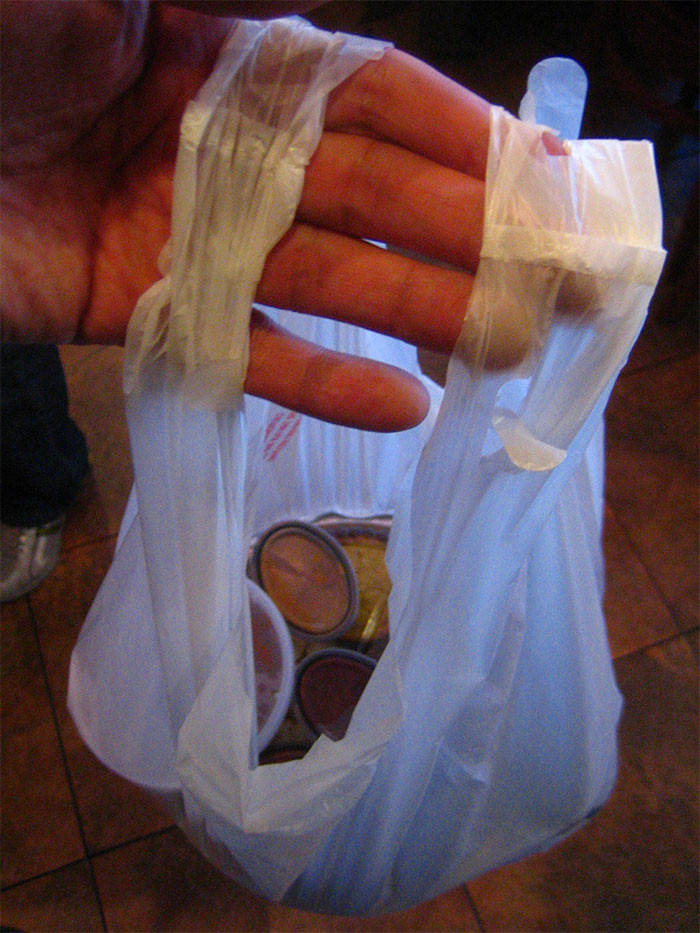 13. Mistaken person for a food delivery driver firmly asserts their identity and retrieves their own food