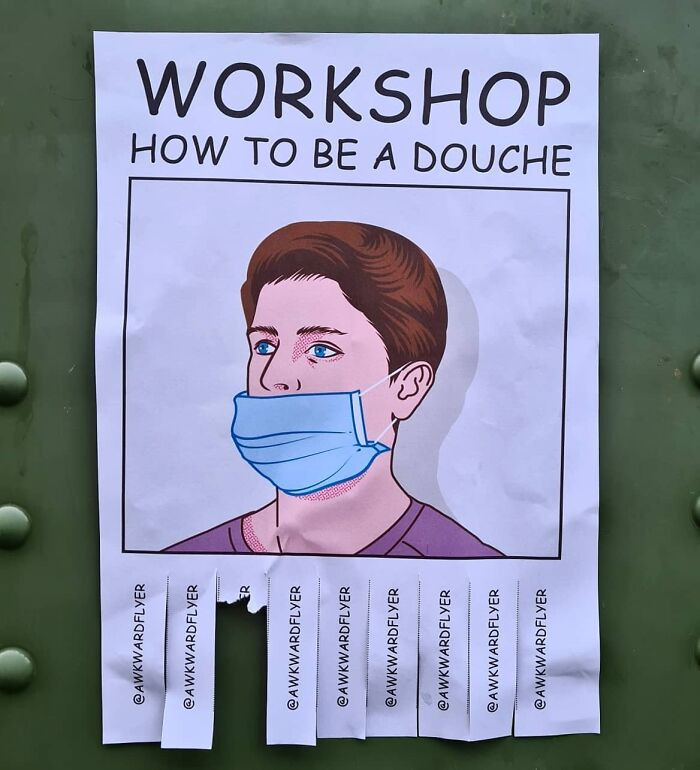 3. How to be a douche...