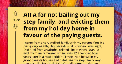 Stepdad Threatens Lawsuit Against Redditor For Trying To Evict Him From Their Holiday Home In Favor Of Paying Guests