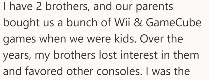 A familiar story of growing up at different speeds, even under the same roof.