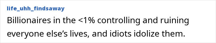 "Of The People With $10+ Million Don't Realize There's Such A Problem For Others. That's The Issue"