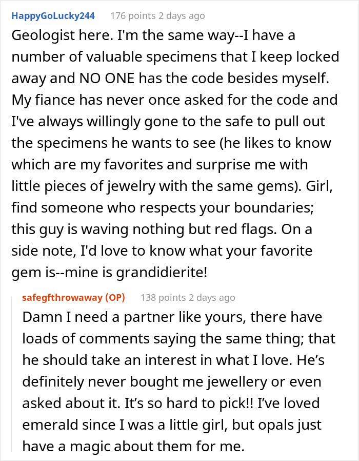 At the end of the day, it's all about respect paired with trust that matters.