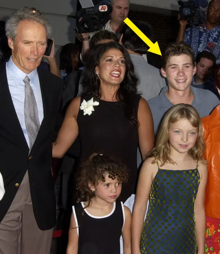 31. Scott Eastwood, son of Clint Eastwood, back then: