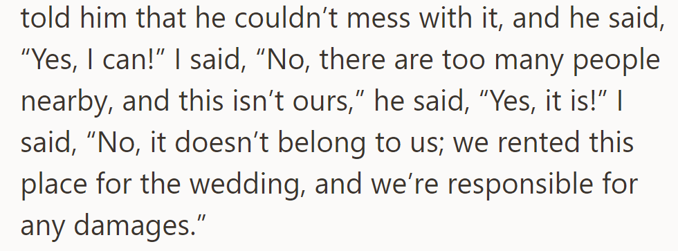 She Warned Him Not to Mess with It, but He Insisted, Disregarding Their Responsibility for Damages as Renters.