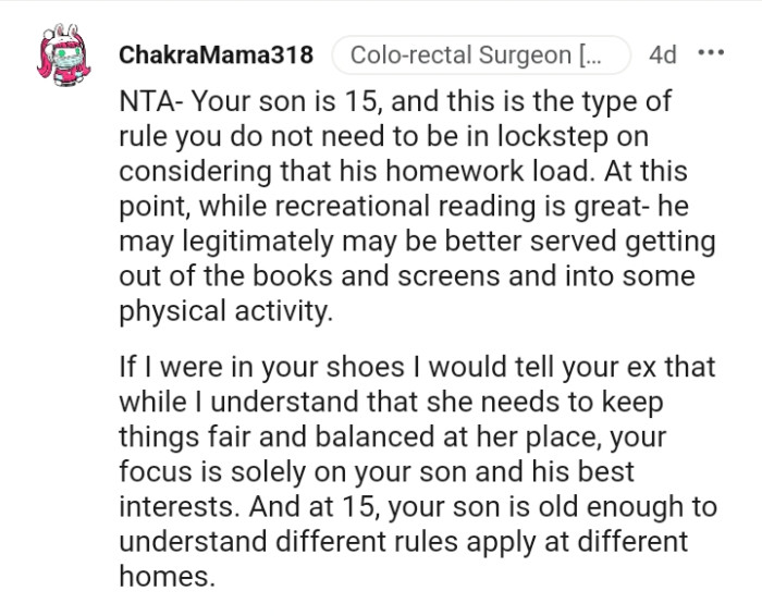 This is a rule you do not need to be in lockstep on