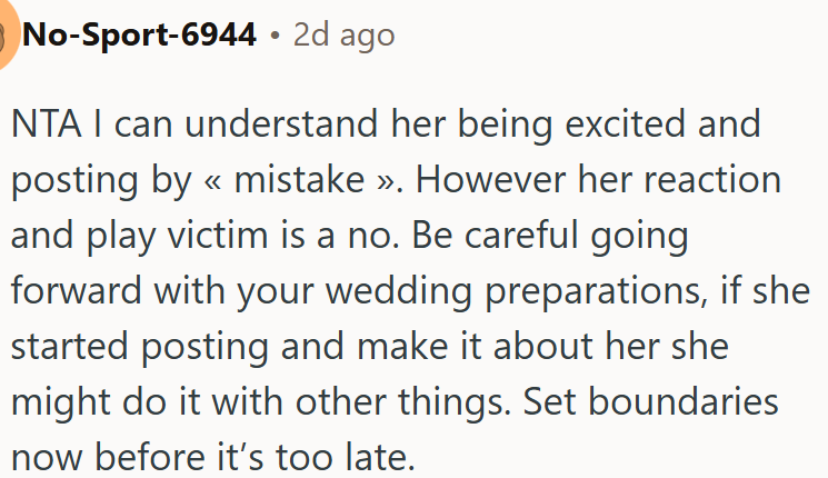 OP needs to set clear boundaries before things get out of hand.