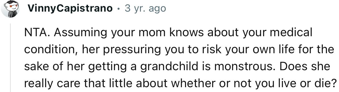 “Does She Really Care That Little About Whether or Not You Live or Die?”