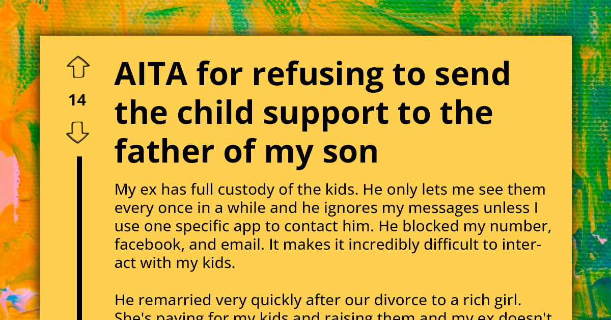 Woman Tired Of Paying Child Support To Lazy Husband After He Remarries Rich