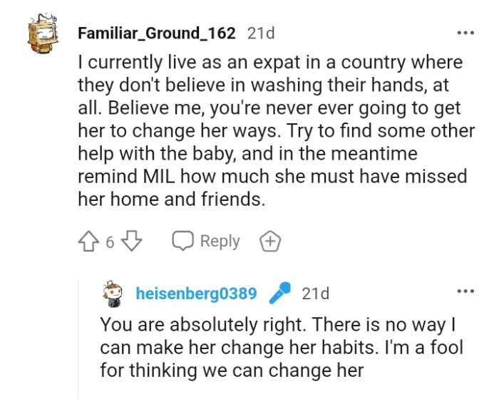 Trying to find some other help with the baby