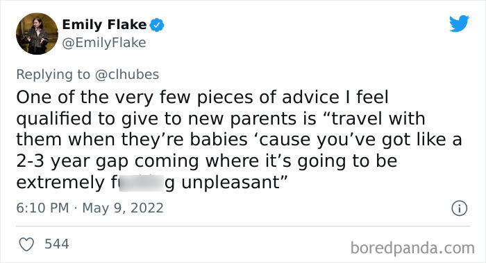 18. A candid piece of advice from this tweep to new parents